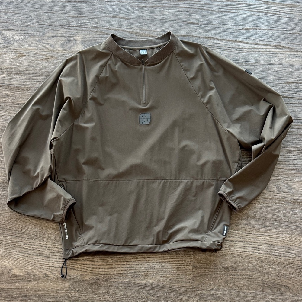 ASRV Brown Textured Fabric